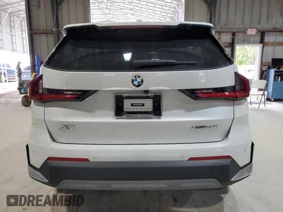2023 BMW X1 xDrive28i with VIN WBX73EF00P5W26108, listed as a Copart auction lot 55637925 with Not provided miles and Clean title. Bid and sale history available at DreamBid. Image 6.