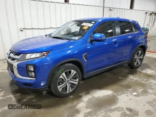 2023 Mitsubishi Outlander ES z VIN JA4ARUAU3PU009436, wystawiony jako Copart lot #50184475 z przebiegiem 10 988 mil mil oraz Szkoda całkowita • Salvage title. Historia ofert i sprzedaży dostępna na DreamBid. Obrazek 1.