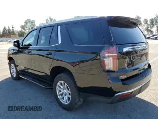 2023 Chevrolet Tahoe LT with VIN 1GNSKNKD5PR262044, listed as a Copart auction lot 63127975 with 34,333 mi miles and Salvage title. Bid and sale history available at DreamBid. Image 2.