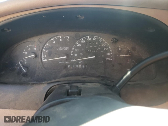 1997 Ford Explorer XL with VIN 1FMDU32E8VZC21604, listed as a Copart auction lot 81987654 with 156,141 mi miles and Salvage title. Bid and sale history available at DreamBid. Image 9.