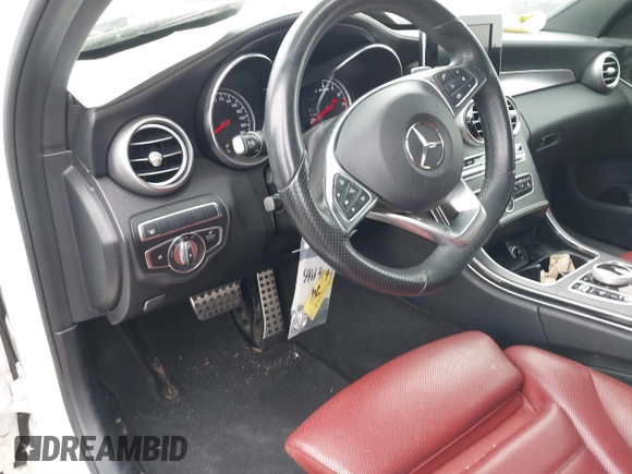 2018 Mercedes-Benz C 43 AMG with VIN 55SWF6EB5JU254522, listed as a IAAI auction lot 41669141 with 38,724 mi miles and . Bid and sale history available at carsss.com. Image 18.