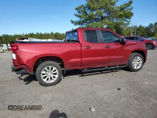 2020 Chevrolet Silverado 1500 Custom with VIN 1GCRWBEH0LZ311492, listed as a Copart auction lot 87042804 with 112,551 mi miles and Salvage Title. Bid and sale history available at carsss.com. Image 3.