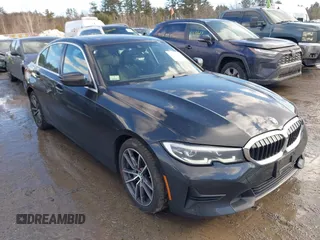 2021 BMW 3 Series 330i xDrive with VIN 3MW5R7J02M8C02642, listed as a IAAI auction lot 41650187 with 70,324 mi miles. Bid and sale history available at carsss.com. Image 1.