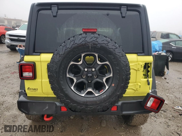 2023 Jeep Wrangler Rubicon with VIN 1C4HJXCG7PW693674, listed as a Copart auction lot 39764594 with 12,144 mi miles and . Bid and sale history available at DreamBid. Image 10.