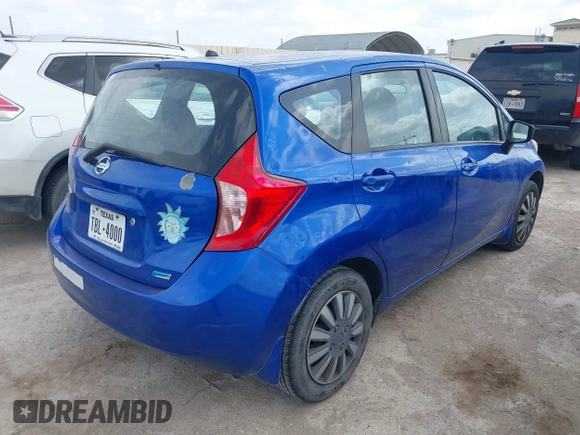 2015 Nissan Note S with VIN 3N1CE2CP5FL438661, listed as a IAAI auction lot 42750142 with Not provided miles and . Bid and sale history available at DreamBid. Image 4.