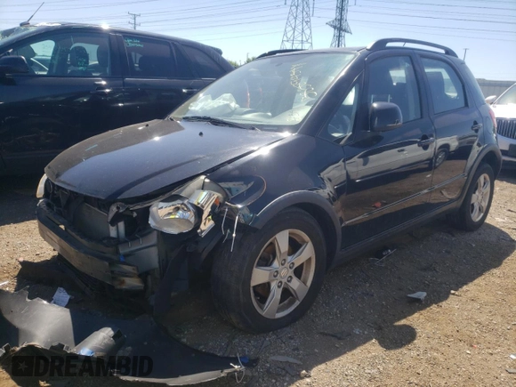 2011 Suzuki SX4 Crossover with VIN JS2YB5A37B6300689, listed as a Copart auction lot 58389434 with 126,802 mi miles and Salvage Title. Bid and sale history available at carsss.com. Image 1.