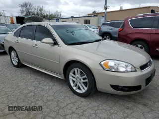 2012 Chevrolet Impala LTZ with VIN 2G1WC5E33C1103805, listed as a Copart auction lot 49508574 with 104,593 mi miles and Non Repairable. Bid and sale history available at DreamBid. Image 4.