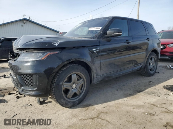 2018 Land Rover Range Rover Sport HSE with VIN SALWR2RV2JA191693, listed as a Copart auction lot 42331355 with 100,487 mi miles and Salvage Title. Bid and sale history available at carsss.com. Image 1.