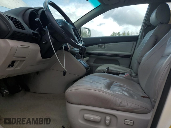 2009 Lexus RX 350 with VIN 2T2GK31U89C078178, listed as a Copart auction lot 54021655 with 170,222 mi miles and Salvage Title. Bid and sale history available at DreamBid. Image 7.