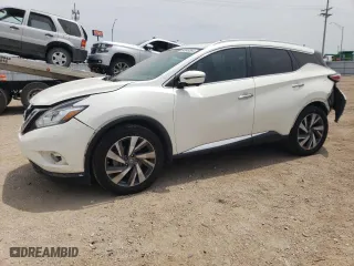 2017 Nissan Murano Platinum with VIN 5N1AZ2MGXHN112862, listed as a Copart auction lot 64046564 with 90,226 mi miles and Salvage Title. Bid and sale history available at carsss.com. Image 1.