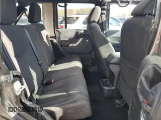 2017 Jeep Wrangler Unlimited Sahara with VIN 1C4HJWEG4HL615069, listed as a Copart auction lot 46480225 with 104,723 mi miles and Salvage title. Bid and sale history available at DreamBid. Image 11.