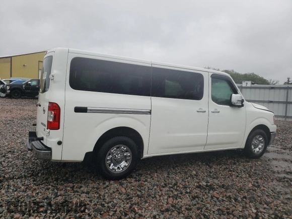 2018 Nissan NV 3500 HD SL z VIN 5BZAF0AAXJN853388, wystawiony jako Copart lot #57312075 z przebiegiem 134 154 mil mil oraz Szkoda całkowita • Salvage title. Historia ofert i sprzedaży dostępna na DreamBid. Obrazek 4.