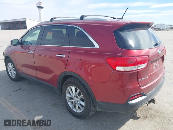 2016 Kia Sorento LX with VIN 5XYPGDA56GG174736, listed as a IAAI auction lot 41897778 with 162,512 mi miles and . Bid and sale history available at carsss.com. Image 3.