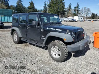 2009 Jeep Wrangler Unlimited X with VIN 1J4GZ39139L742349, listed as a Copart auction lot 46610165 with 57,652 mi miles and Salvage Title. Bid and sale history available at carsss.com. Image 4.