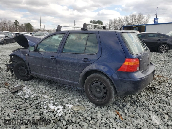 2003 Volkswagen Golf GL с VIN 9BWFK61J434058324, выставлен на аукционе Copart как лот 46119445 с пробегом Не указан миль и Списание • Salvage title. История ставок и продаж доступна на DreamBid. Изображение 2.
