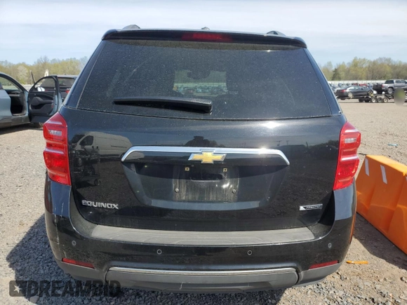 2017 Chevrolet Equinox Premier with VIN 2GNALDEK1H6165546, listed as a Copart auction lot 54085725 with 138,571 mi miles and Clean Title. Bid and sale history available at carsss.com. Image 6.