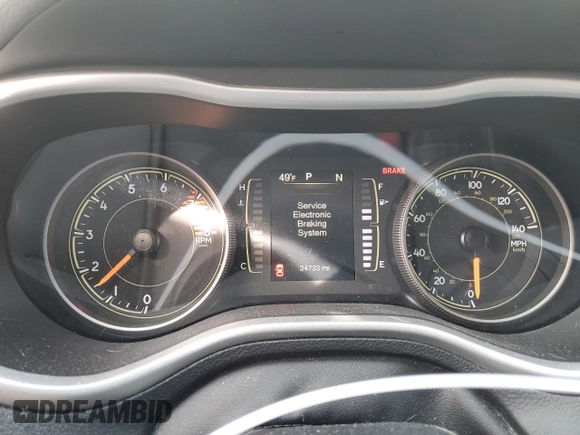 2018 Jeep Cherokee Latitude Tech Connect с VIN 1C4PJMCX3JD516620, выставлен на аукционе Copart как лот 45338845 с пробегом 34 733 миль миль и Списание • Salvage title. История ставок и продаж доступна на DreamBid. Изображение 9.