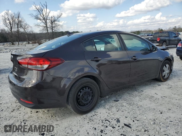 2018 Kia Forte LX with VIN 3KPFL4A71JE182952, listed as a Copart auction lot 48158615 with 77,611 mi miles and Salvage Title. Bid and sale history available at carsss.com. Image 3.