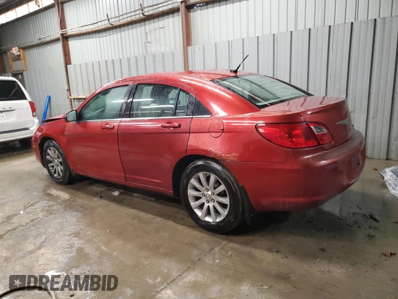 2010 Chrysler Sebring Limited with VIN 1C3CC5FB1AN229760, listed as a Copart auction lot 81709194 with 199,836 mi miles and Salvage Title. Bid and sale history available at carsss.com. Image 2.