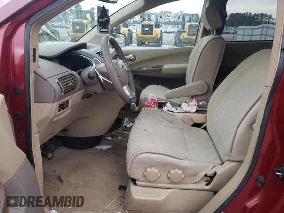 2007 Nissan Quest with VIN 5N1BV28U27N130688, listed as a Copart auction lot 42023765 with 219,621 mi miles and Salvage Title. Bid and sale history available at carsss.com. Image 7.