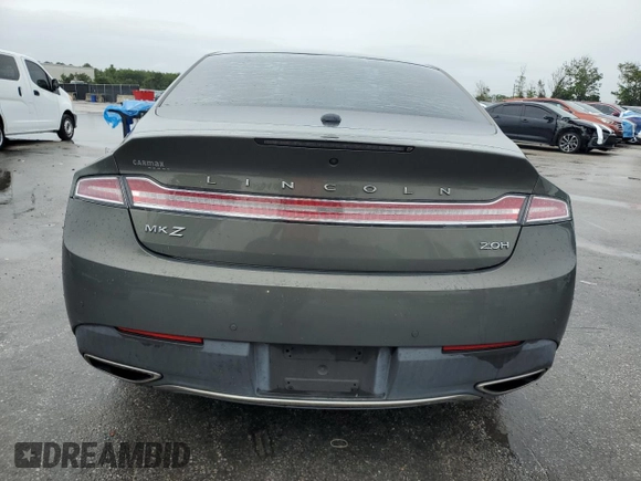 2017 Lincoln MKZ Hybrid Reserve with VIN 3LN6L5MU4HR602533, listed as a Copart auction lot 58864905 with 122,363 mi miles and Salvage title. Bid and sale history available at DreamBid. Image 6.