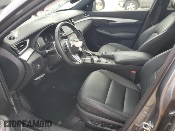 2021 Infiniti QX50 LUXE with VIN 3PCAJ5BBXMF109344, listed as a Copart auction lot 42015323 with 38,451 mi miles. Bid and sale history available at carsss.com. Image 7.