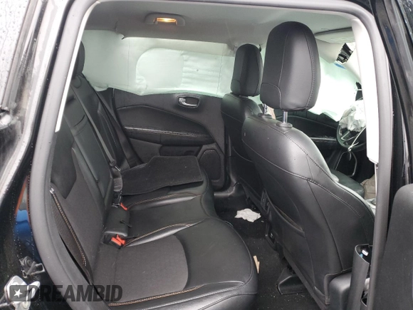 2020 Jeep Compass Latitude with VIN 3C4NJCBBXLT153012, listed as a Copart auction lot 48601875 with 60,850 mi miles and Salvage Title. Bid and sale history available at carsss.com. Image 10.