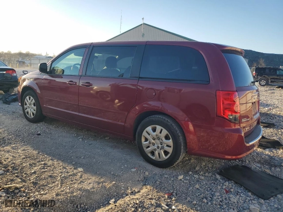 2016 Dodge Grand Caravan American Value Pkg with VIN 2C4RDGBG8GR124726, listed as a Copart auction lot 45452565 with 127,426 mi miles and Salvage Title. Bid and sale history available at carsss.com. Image 2.