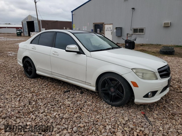 2009 Mercedes-Benz C-Class 3.0L Sport with VIN WDDGF54X69R059912, listed as a Copart auction lot 54707885 with 143,160 mi miles and Clean Title. Bid and sale history available at carsss.com. Image 4.