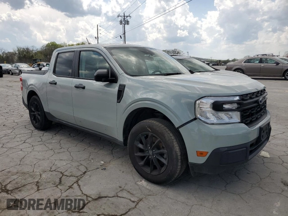 2022 Ford Maverick XL with VIN 3FTTW8F98NRA12937, listed as a Copart auction lot 52389655 with 47,976 mi miles and Salvage Title. Bid and sale history available at DreamBid. Image 4.