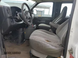 2007 Chevrolet Express Passenger with VIN 1GAHG39UX71101095, listed as a Copart auction lot 41585775 with 356,651 mi miles and Salvage title. Bid and sale history available at DreamBid. Image 7.