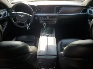 2015 Hyundai Genesis 3.8L with VIN KMHGN4JEXFU083886, listed as a Copart auction lot 55992724 with 156,303 mi miles and Salvage Title. Bid and sale history available at carsss.com. Image 8.