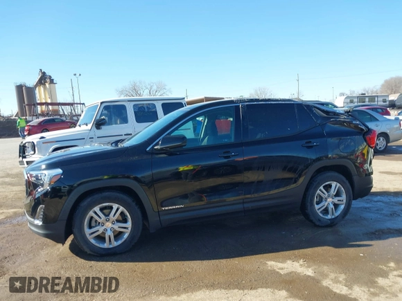2018 GMC Terrain SLE with VIN 3GKALMEV9JL176383, listed as a IAAI auction lot 36237365 with 26,919 mi miles and . Bid and sale history available at carsss.com. Image 14.