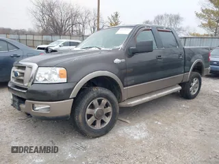 2005 Ford F-150 XLT with VIN 1FTPW14525KB72924, listed as a IAAI auction lot 41559373 with 195,485 mi miles. Bid and sale history available at carsss.com. Image 2.