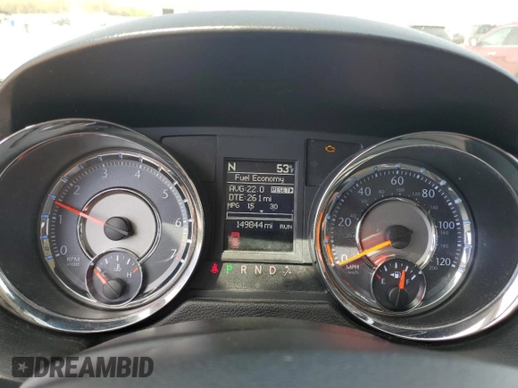 2013 Chrysler Town & Country Touring with VIN 2C4RC1BG2DR653276, listed as a Copart auction lot 53398195 with 149,844 mi miles and Salvage Title. Bid and sale history available at DreamBid. Image 9.