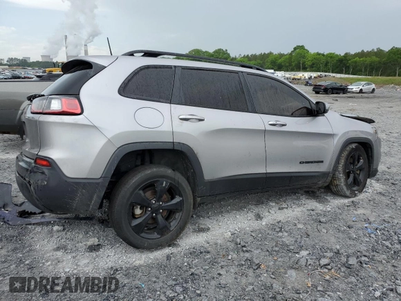 2021 Jeep Cherokee Latitude Plus with VIN 1C4PJLLB8MD112568, listed as a Copart auction lot 53832485 with 128,186 mi miles and Salvage title. Bid and sale history available at DreamBid. Image 3.