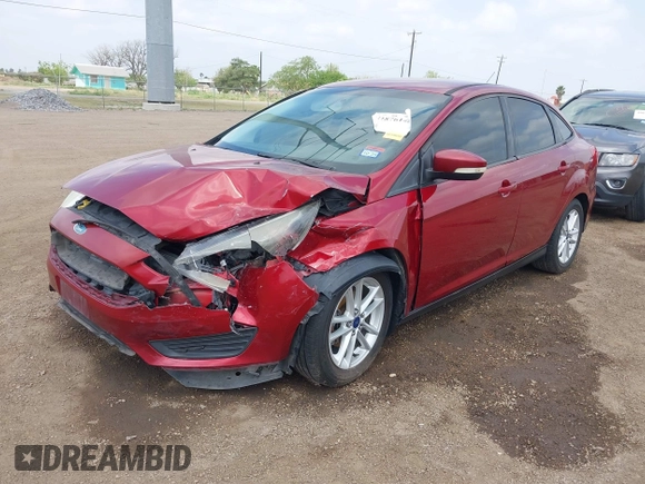 2015 Ford Focus SE with VIN 1FADP3F24FL323536, listed as a IAAI auction lot 41876148 with 221,050 mi miles. Bid and sale history available at carsss.com. Image 18.