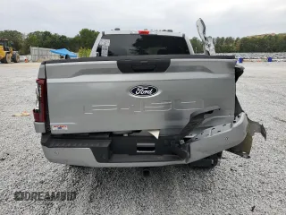2024 Ford F-150 STX with VIN 1FTEW2K56RKD00250, listed as a Copart auction lot 71246864 with 153 mi miles and Clean Title. Bid and sale history available at carsss.com. Image 6.