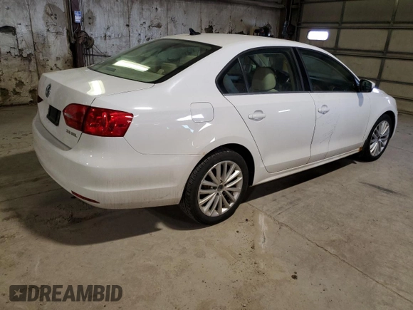 2012 Volkswagen Jetta SEL with VIN 3VWLP7AJ9CM314236, listed as a Copart auction lot 43470145 with 134,705 mi miles and Salvage title. Bid and sale history available at DreamBid. Image 3.