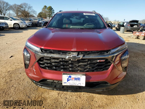 2024 Chevrolet Trax 2RS with VIN KL77LJE25RC007850, listed as a Copart auction lot 46235095 with 13,904 mi miles and Salvage Title. Bid and sale history available at DreamBid. Image 5.