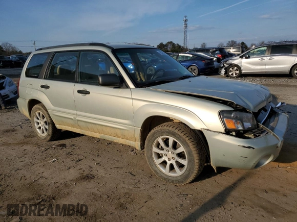 2005 Subaru Forester XS with VIN JF1SG656X5H737418, listed as a Copart auction lot 42572015 with 166,394 mi miles and Salvage title. Bid and sale history available at DreamBid. Image 4.