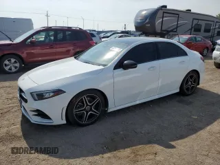2019 Mercedes-Benz A 220 with VIN WDD3G4FB7KW020311, listed as a Copart auction lot 60193835 with 68,113 mi miles and Salvage title. Bid and sale history available at DreamBid. Image 1.