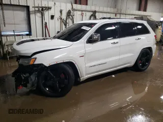 2015 Jeep Grand Cherokee Overland with VIN 1C4RJFCT9FC853324, listed as a Copart auction lot 88104655 with Not Provided miles and Salvage Title. Bid and sale history available at carsss.com. Image 1.