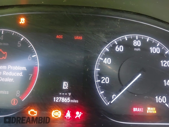 2019 Honda Accord Sport with VIN 1HGCV1F35KA064216, listed as a IAAI auction lot 42186703 with 127,865 mi miles and . Bid and sale history available at DreamBid. Image 7.