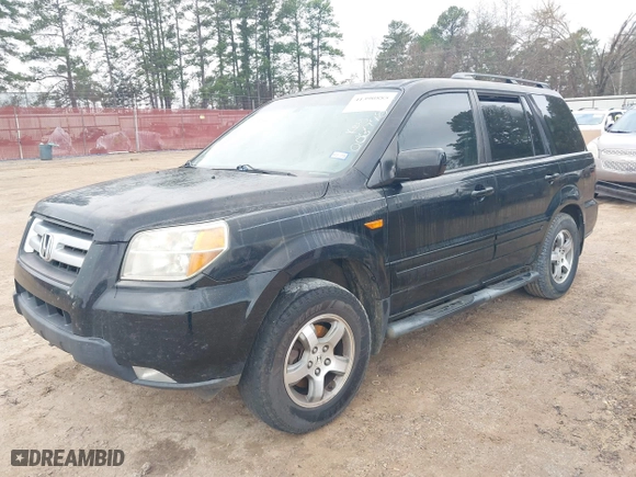 2007 Honda Pilot EX-L with VIN 5FNYF286X7B003778, listed as a IAAI auction lot 41390885 with 240,316 mi miles. Bid and sale history available at carsss.com. Image 2.