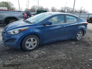 2015 Hyundai Elantra Limited with VIN KMHDH4AE9FU302282, listed as a Copart auction lot 51079895 with 121,636 mi miles and Clean Title. Bid and sale history available at carsss.com. Image 1.