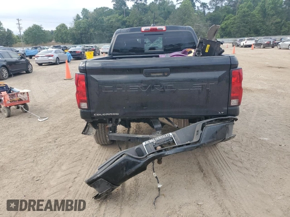 2024 Chevrolet Colorado 2WD LT with VIN 1GCGSCECXR1205670, listed as a Copart auction lot 57727145 with Not provided miles and Salvage title. Bid and sale history available at DreamBid. Image 6.