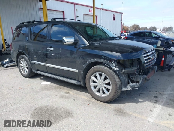 2006 Infiniti QX56 with VIN 5N3AA08C16N806010, listed as a IAAI auction lot 41859287 with 174,255 mi miles and . Bid and sale history available at DreamBid. Image 1.