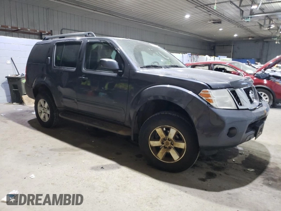 2011 Nissan Pathfinder S with VIN 5N1AR1NBXBC624606, listed as a Copart auction lot 84837174 with 165,638 mi miles and Salvage title. Bid and sale history available at DreamBid. Image 4.