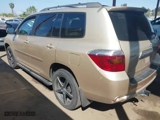2008 Toyota Highlander Sport with VIN JTEDS43AX82060595, listed as a IAAI auction lot 41885581 with 209,600 mi miles. Bid and sale history available at carsss.com. Image 3.